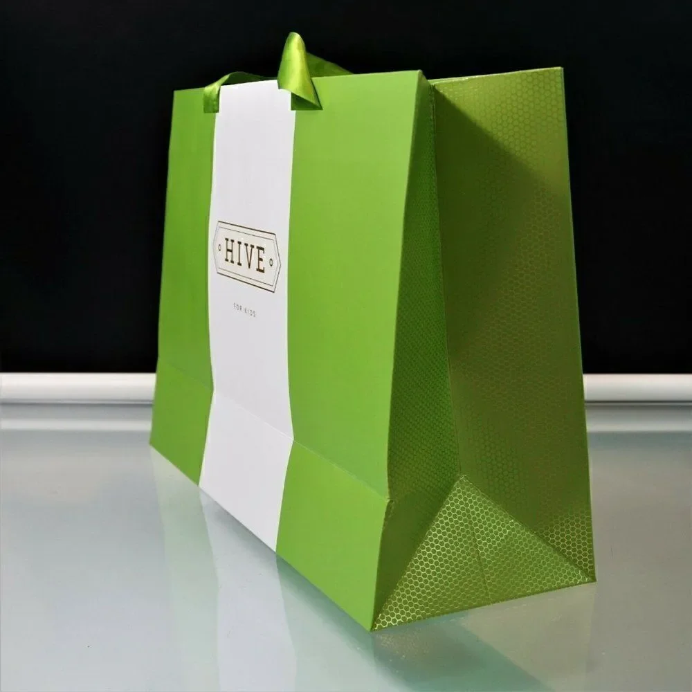 Hive Boutique Store West Palm Beach Florida Totes 2 Paper Gift Bags Rope Handle